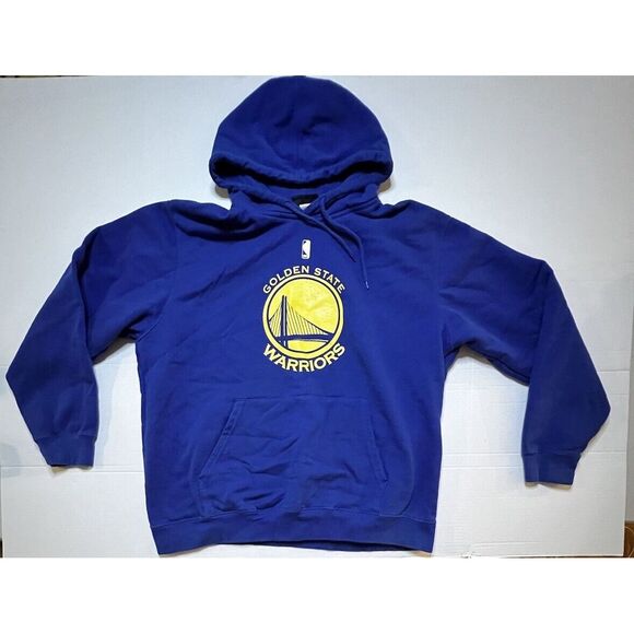 Exclusive Collection Golden State Warriors Blue Hoodie‎ Sweatshirt NBA Mens XL - Picture 1 of 7